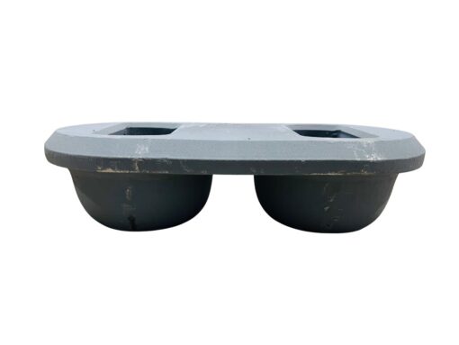 Flush ISO Deck Socket – Double 203 mm - Image 3