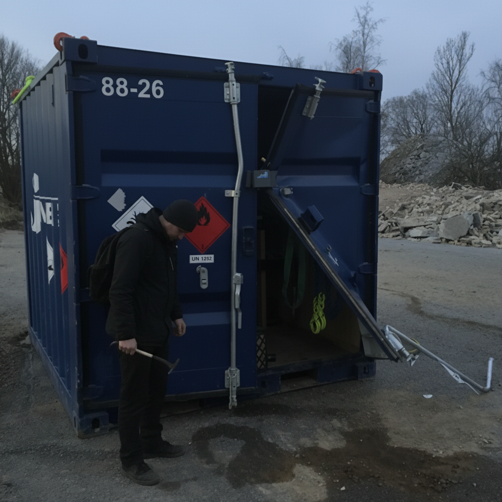 How to choose the right container lock - Specialcontainer.dk