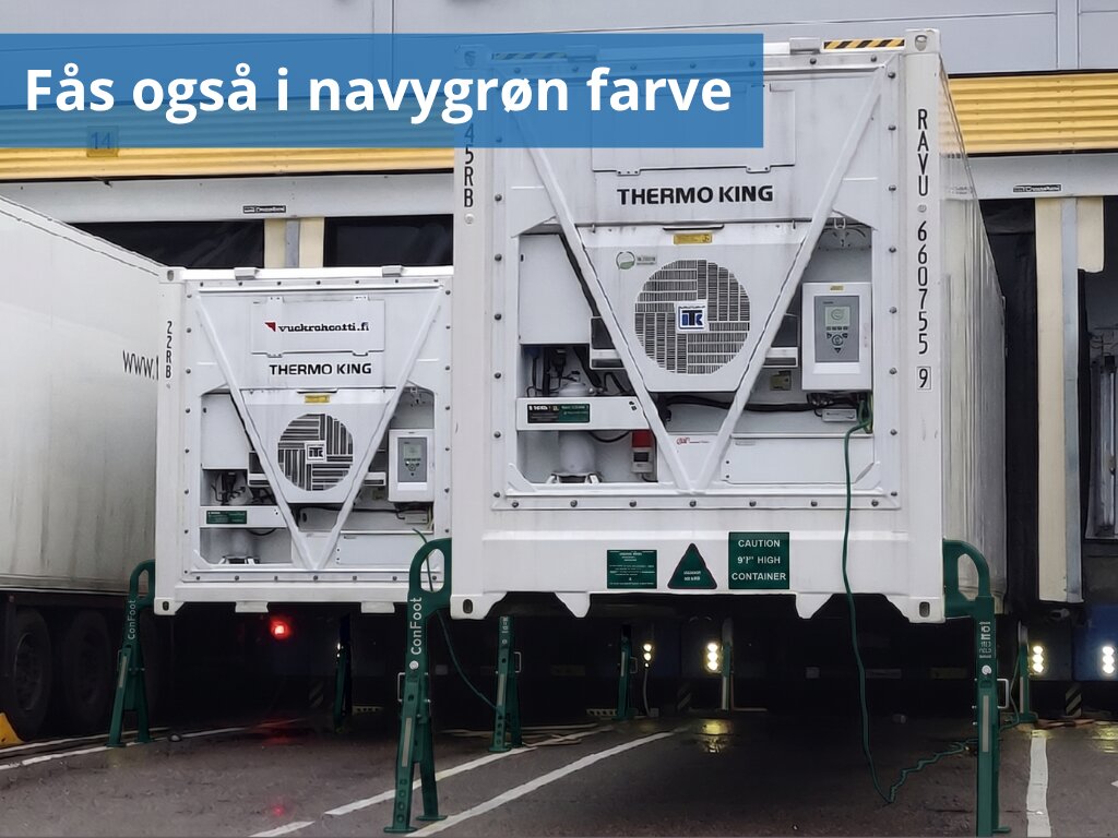 Container bein for bruk ved rampe – kan holde opp til 30 tonn - Bilde 5