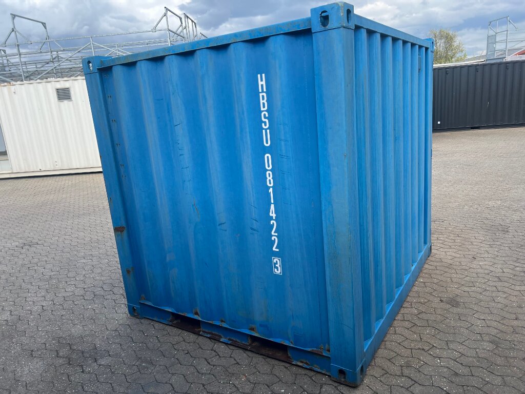 8' blå container, brugt - Image 6