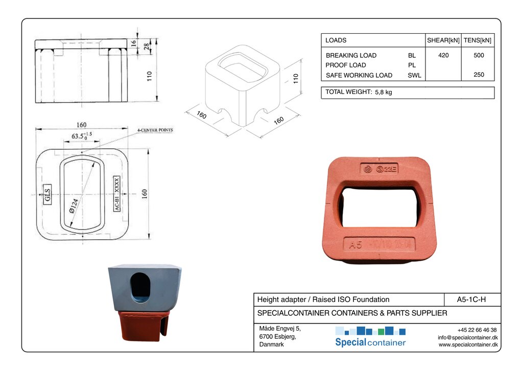 Height adapter / Raised ISO Foundation - Bilde 6