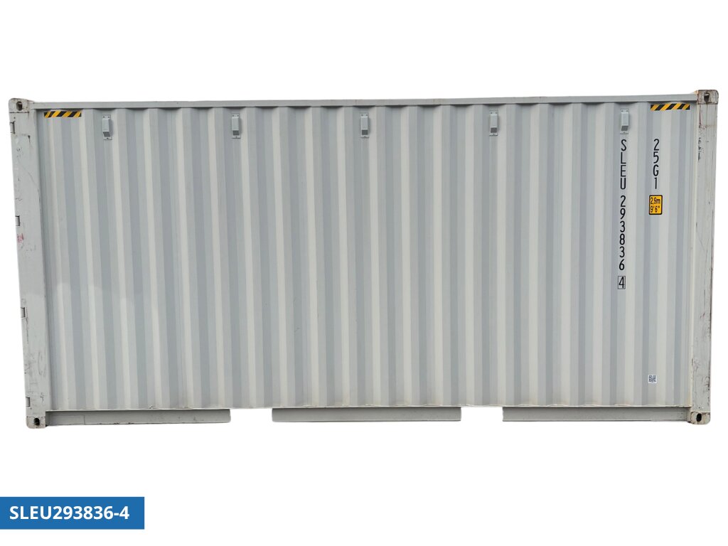 20' HC lysegrå container med mindre skader - Image 4