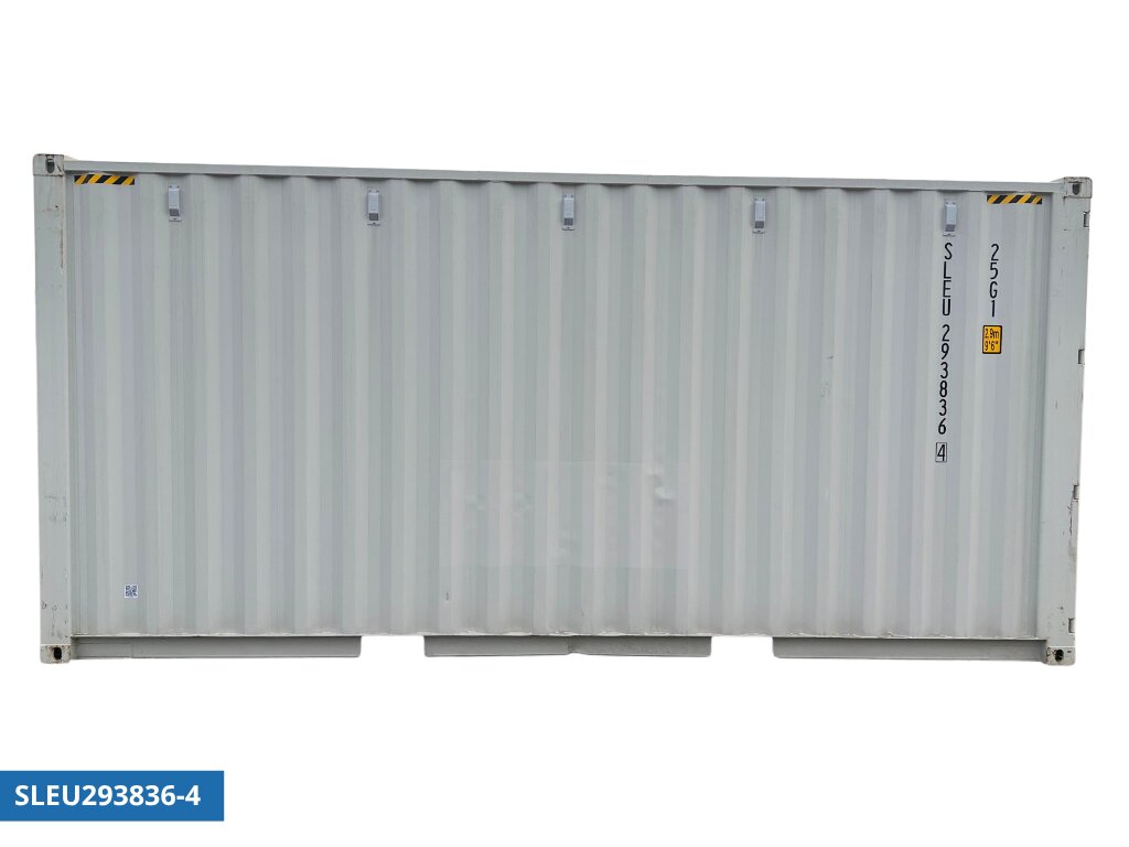 20' HC lysegrå container med mindre skader - Image 5