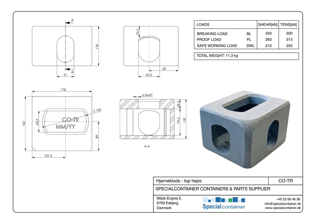 Corner casting, top right - Image 5