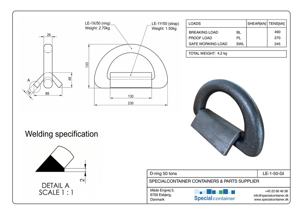 D-ring 50 tons - Image 5