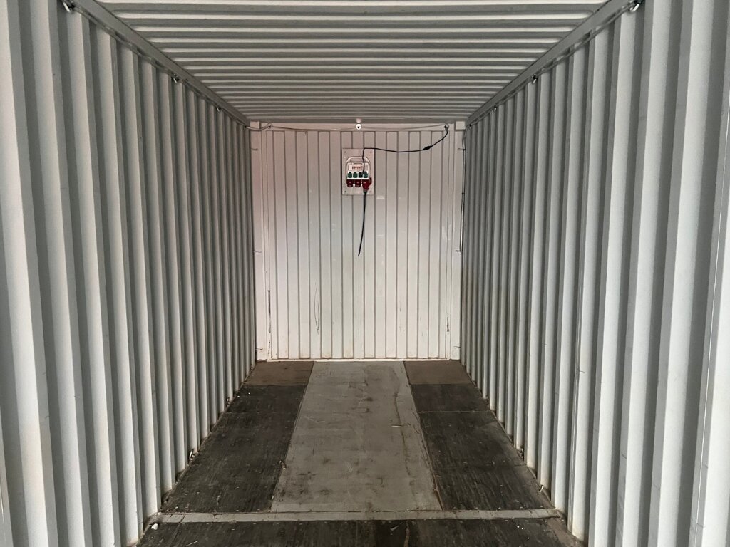 40´ HC container med LED lys og el-installation, retur fra leje - Image 7
