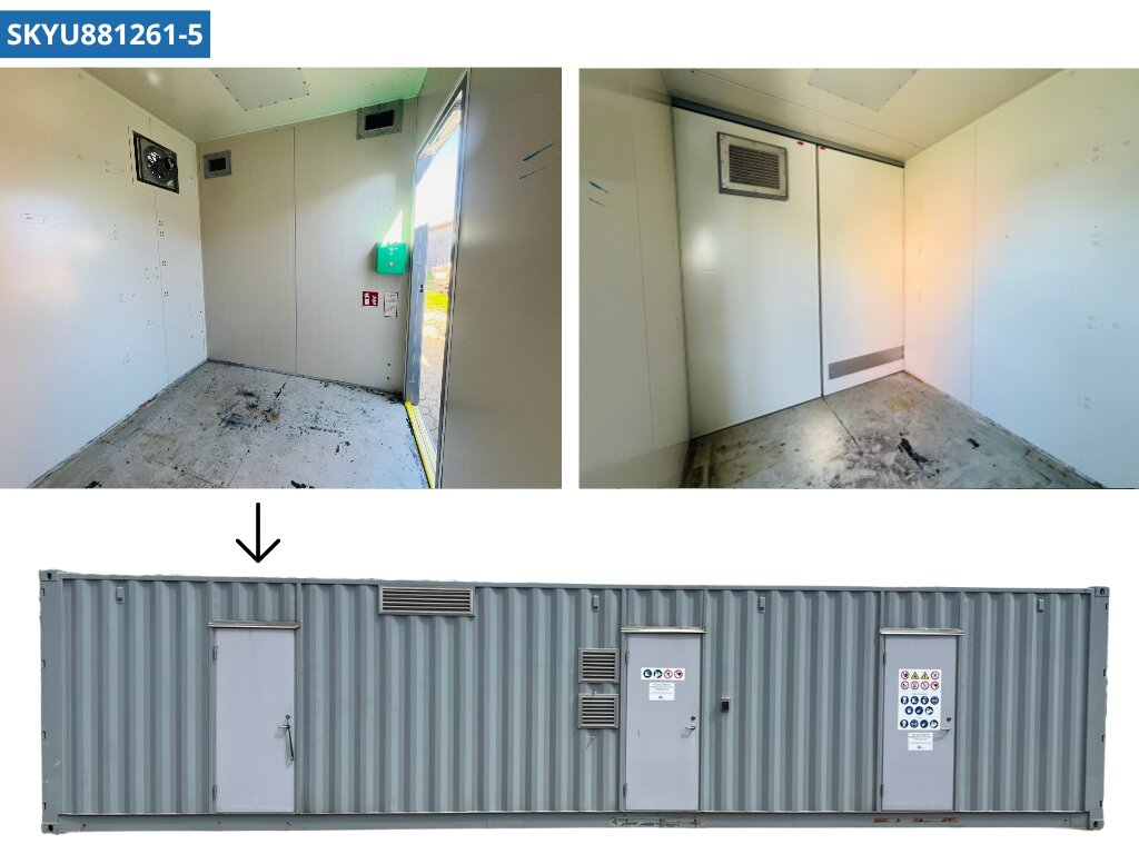 40´ HC grå isoleret container med 2 gavl døre og 3 adgangs døre - Image 7