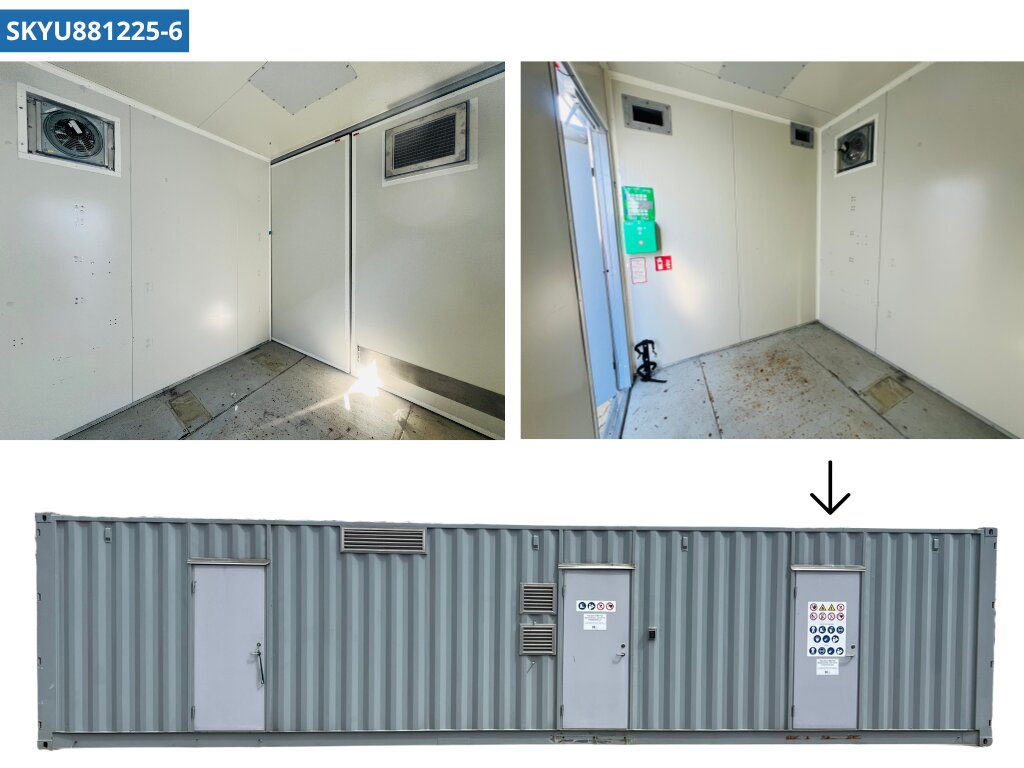 40´ HC grå isoleret container med 2 gavl døre og 3 adgangs døre - Image 12