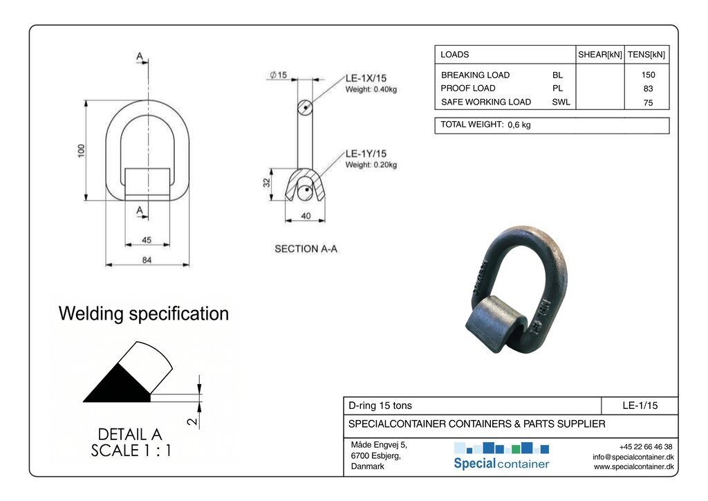 D-ring 15 tons - Image 5
